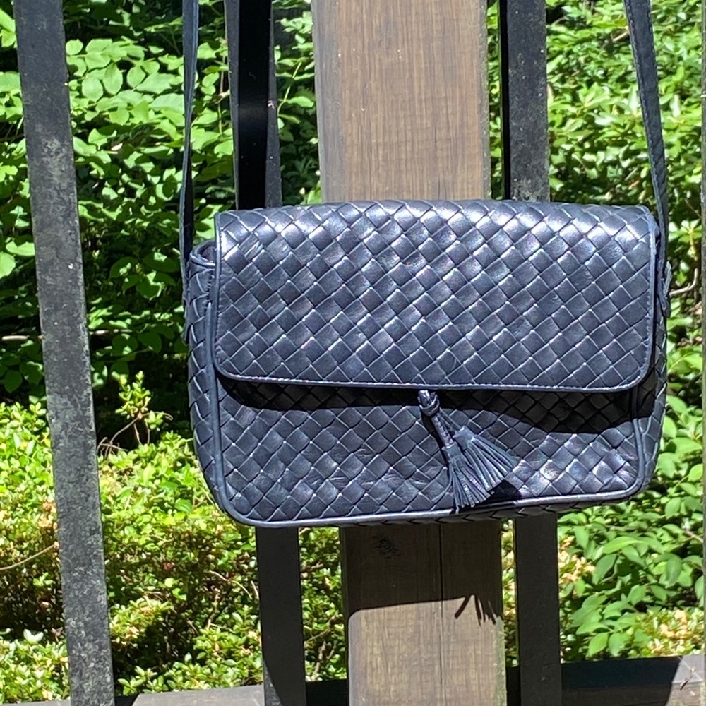 Vintage Bottega Veneta Shoulder bag in Black